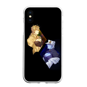 Чехол для iPhone XS Max матовый с принтом JoJos Bizarre Adventure в Курске, Силикон | Область печати: задняя сторона чехла, без боковых панелей | bizarre adventure | jojo | jojo no kimyou na bouken | jojos bizarre adventure | джоджо | невероятное приключение джоджо