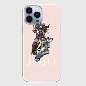 Чехол для iPhone 13 Pro Max с принтом JoJo_2 в Курске,  |  | Тематика изображения на принте: bizarre adventure | jojo | jojo no kimyou na bouken | jojos bizarre adventure | джоджо | невероятное приключение джоджо