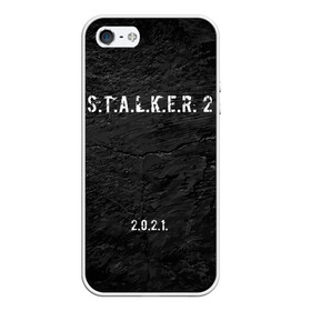 Чехол для iPhone 5/5S матовый с принтом STALKER 2 в Курске, Силикон | Область печати: задняя сторона чехла, без боковых панелей | 2021 | 2033 | fallout | game | games | metro | monsters | nuclear | radiation | stalker | two | zone | аномалии | аномалия | два | зона | игра | игры | метро | монстры | радиация | россия | сталкер | украина | фоллаут | чернобыль