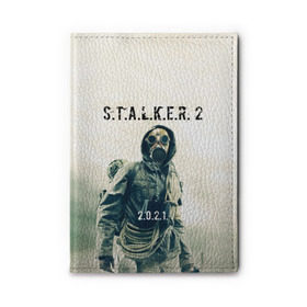 Обложка для автодокументов с принтом STALKER 2 в Курске, натуральная кожа |  размер 19,9*13 см; внутри 4 больших “конверта” для документов и один маленький отдел — туда идеально встанут права | Тематика изображения на принте: 2021 | 2033 | fallout | game | games | metro | monsters | nuclear | radiation | stalker | two | zone | аномалии | аномалия | два | зона | игра | игры | метро | монстры | радиация | россия | сталкер | украина | фоллаут | чернобыль