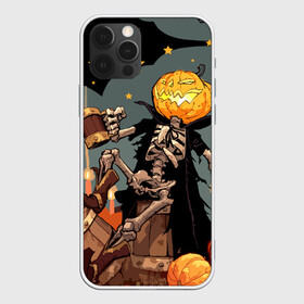 Чехол для iPhone 12 Pro с принтом Halloween в Курске, силикон | область печати: задняя сторона чехла, без боковых панелей | аниме | ведьма | девушка | зомби | ирландия | кладбище | колдун | кости | кошки | летучие | луна | мертвец | мёртвые | монстры | мыши | ночь | оборотни | пауки | паутина | подарок | праздник | свет | свечи