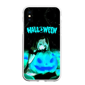 Чехол для iPhone XS Max матовый с принтом Halloween в Курске, Силикон | Область печати: задняя сторона чехла, без боковых панелей | аниме | ведьма | девушка | зомби | ирландия | кладбище | колдун | кости | кошки | летучие | луна | мертвец | мёртвые | монстры | мыши | ночь | оборотни | пауки | паутина | подарок | праздник | свет | свечи