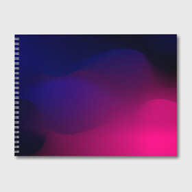 Альбом для рисования с принтом Abstract simple colors в Курске, 100% бумага
 | матовая бумага, плотность 200 мг. | abstract | blue | gradient | iphone | red | theme | абстракция | айфон | градиент | заставка | тема