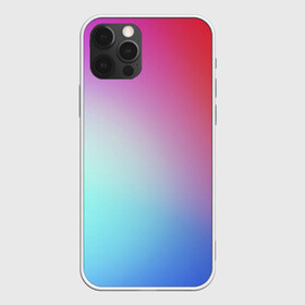 Чехол для iPhone 12 Pro Max с принтом Colorful Gradient в Курске, Силикон |  | abstract | blue | gradient | iphone | red | theme | абстракция | айфон | градиент | заставка | тема
