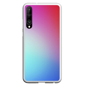 Чехол для Honor P30 с принтом Colorful Gradient в Курске, Силикон | Область печати: задняя сторона чехла, без боковых панелей | Тематика изображения на принте: abstract | blue | gradient | iphone | red | theme | абстракция | айфон | градиент | заставка | тема