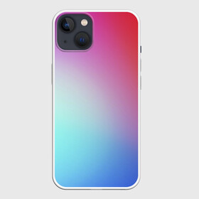 Чехол для iPhone 13 с принтом Colorful Gradient в Курске,  |  | abstract | blue | gradient | iphone | red | theme | абстракция | айфон | градиент | заставка | тема