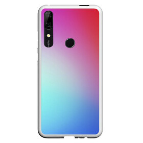 Чехол для Honor P Smart Z с принтом Colorful Gradient в Курске, Силикон | Область печати: задняя сторона чехла, без боковых панелей | Тематика изображения на принте: abstract | blue | gradient | iphone | red | theme | абстракция | айфон | градиент | заставка | тема