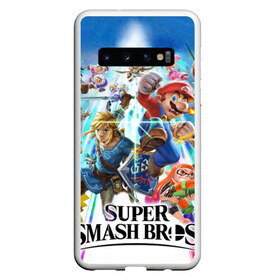 Чехол для Samsung Galaxy S10 с принтом Super Smash Bros Ultimate в Курске, Силикон | Область печати: задняя сторона чехла, без боковых панелей | Тематика изображения на принте: donkey | fighting | kong | mario | nintendo | pokemon | super | байонетта | бельмонты | донки | клауд | конг | мегамен | пикачу | пэкмэн | рихтер | рю | саймон | снейк | солид | соник | страйф | файтинг