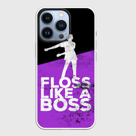 Чехол для iPhone 13 Pro с принтом Floss Like A Boss в Курске,  |  | Тематика изображения на принте: battle | boss | epic | floss | fortnite | game | games | lama | pubg | pvp | royale | save | survival | the | world | битва | выживание | дроп | игра | игры | королевская | лама | массакр | мир | пабг | спасти | фортнайт