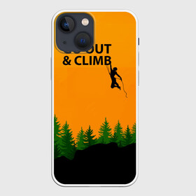 Чехол для iPhone 13 mini с принтом Альпинизм в Курске,  |  | adrenaline | adventure | extreme | hiking | mountaineering | mountains | rockclimbing | rocks | адреналин | альпинизм | горы | скалолазание | скалы | туризм | экстрим