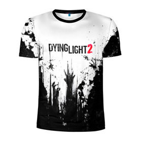 Мужская футболка 3D спортивная с принтом Dying Light 2 в Курске, 100% полиэстер с улучшенными характеристиками | приталенный силуэт, круглая горловина, широкие плечи, сужается к линии бедра | Тематика изображения на принте: action | axe | dying | horror | light | open | rpg | survival | techland | world | zombie | zombies | выживание | даин | дайинг | зомби | игра | игры | лайт | мир | открытый | про | топор | топорик | ужасы | хоррор | экшн