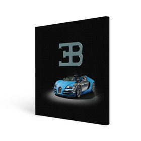 Холст квадратный с принтом Bugatti в Курске, 100% ПВХ |  | autosport | bugatti | dark | design | italy | speed | sportcar | streetracing | автомобиль | автоспорт | гонка | дизайн | италия | конюшня | красота | престиж | скорость | спорткар | стритрейсинг | тачка | точило | черный
