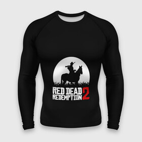 Мужской рашгард 3D с принтом RED DEAD REDEMPTION в Курске,  |  | game | red dead | red dead redemption 2 | redemption 2 | rockstar games | бандиты | дикий запад | игры | ковбои | оружие