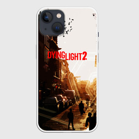 Чехол для iPhone 13 с принтом DYING LIGHT в Курске,  |  | Тематика изображения на принте: baggie | dying light | game | good night good luck | survival horror | techland | the following | zombie | багги | зараженные | зомби | игры