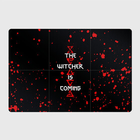 Магнитный плакат 3Х2 с принтом The Witcher Is Coming в Курске, Полимерный материал с магнитным слоем | 6 деталей размером 9*9 см | blood | game | games | player | rpg | skyrim | the | witcher | ведьмак | война | войны | волк | волки | геральт | игра | игрок | игры | кровь | лого | меч | полосы | рпг | символ | символы | скайрим | три | четыре | щит