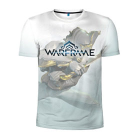 Мужская футболка 3D спортивная с принтом Warframe в Курске, 100% полиэстер с улучшенными характеристиками | приталенный силуэт, круглая горловина, широкие плечи, сужается к линии бедра | Тематика изображения на принте: warframe | варфрейм