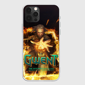 Чехол для iPhone 12 Pro Max с принтом GWENT The Witcher Card Game в Курске, Силикон |  | Тематика изображения на принте: blood | dota | game | games | gwent | player | rpg | the | witcher | ведьмак | война | войны | волк | волки | гвент | гвинт | геральт | игра | игрок | игры | карточная | карты | кровь | лого | меч | полосы | рпг | символ | символы | три