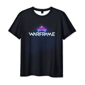 Мужская футболка 3D с принтом warframe в Курске, 100% полиэфир | прямой крой, круглый вырез горловины, длина до линии бедер | Тематика изображения на принте: warframe | варфрейм