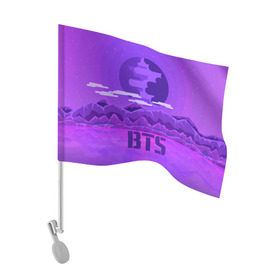 Флаг для автомобиля с принтом BTS BAND в Курске, 100% полиэстер | Размер: 30*21 см | bangtan boys | music | богдан бойс | бтс | корея | музыка | парни | поп музыка