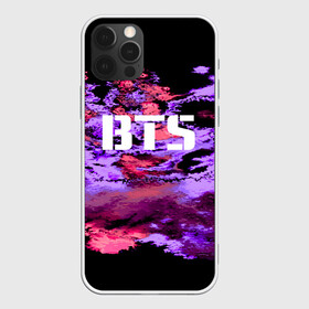 Чехол для iPhone 12 Pro с принтом BTS в Курске, силикон | область печати: задняя сторона чехла, без боковых панелей | bangtan boys | music | бангтан бойс | бтс | корея | музыка | парни | поп музыка