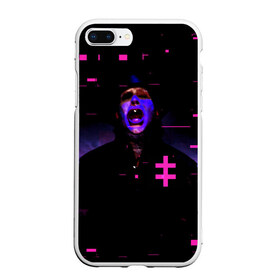 Чехол для iPhone 7Plus/8 Plus матовый с принтом Marilyn Manson в Курске, Силикон | Область печати: задняя сторона чехла, без боковых панелей | cry | inch | industrial | little | manson | marilyn | music | nails | nin | rock | sister | индастриал | инч | мансон | менсен | менсон | мерилин | мерлин | музыка | мэнсон | мэрилин | мэрлин | найн | нин | нэйлс | рок