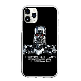 Чехол для iPhone 11 Pro Max матовый с принтом Терминатор Т800 в Курске, Силикон |  | cinema | robot | skull | t800 | terminator | кино | робот | т800 | терминатор | череп