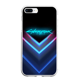 Чехол для iPhone 7Plus/8 Plus матовый с принтом CYBERPUNK 2077 в Курске, Силикон | Область печати: задняя сторона чехла, без боковых панелей | 2019 | cd project red | cyberpunk 2077 | future | hack | night city | samurai | sci fi | андроиды | безумие | будущее | киберпанк 2077 | логотип | роботы | самураи | фантастика | цифры