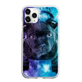 Чехол для iPhone 11 Pro Max матовый с принтом Милый пёс в Курске, Силикон |  | dog | бульдог | собака | черный