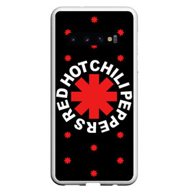 Чехол для Samsung Galaxy S10 с принтом Red Hot Chili Peppers в Курске, Силикон | Область печати: задняя сторона чехла, без боковых панелей | chili | cross | hot | logo | music | peppers | red | red hot chili peppers | rhcp | rock | star | symbol | звезда | звездочка | красная | красный | крест | логотип | музыка | перцы | рок | символ | цветок | цветочек | чили