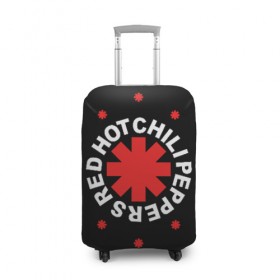Чехол для чемодана 3D с принтом Red Hot Chili Peppers в Курске, 86% полиэфир, 14% спандекс | двустороннее нанесение принта, прорези для ручек и колес | chili | cross | hot | logo | music | peppers | red | red hot chili peppers | rhcp | rock | star | symbol | звезда | звездочка | красная | красный | крест | логотип | музыка | перцы | рок | символ | цветок | цветочек | чили
