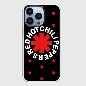 Чехол для iPhone 13 Pro с принтом Red Hot Chili Peppers в Курске,  |  | Тематика изображения на принте: chili | cross | hot | logo | music | peppers | red | red hot chili peppers | rhcp | rock | star | symbol | звезда | звездочка | красная | красный | крест | логотип | музыка | перцы | рок | символ | цветок | цветочек | чили