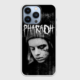 Чехол для iPhone 13 Pro с принтом PHARAOH в Курске,  |  | dark | dead | dolor | dynasty | hip | hop | pharaoh | phlora | phloyd | phosphor | rap | raper | redrum | russian | skr | tattoo | yungrussia | глеб | голубин | мрачный | репер | русский | рэп | скр | уаджет | фара | фараон | хип | хоп