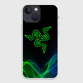 Чехол для iPhone 13 mini с принтом SDC в Курске,  |  | Тематика изображения на принте: 101 | brand | company | gamer | green | logo | mamba | naga | player | razer | rzr | snake | бренд | железо | зеленый | змея | компания | лого | рейзер | софт