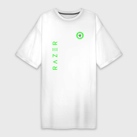 Платье-футболка хлопок с принтом RAZER в Курске,  |  | 101 | brand | company | gamer | green | logo | mamba | naga | player | razer | rzr | snake | бренд | железо | зеленый | змея | компания | лого | рейзер | софт