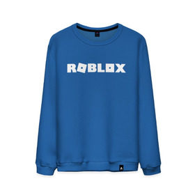 Мужской свитшот хлопок с принтом Roblox Logo в Курске, 100% хлопок |  | Тематика изображения на принте: logo | roblox | лого | логотип | надпись | роблокс