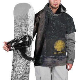 Накидка на куртку 3D с принтом Gazgolder в Курске, 100% полиэстер |  | Тематика изображения на принте: gazgolder | баста | вася вакуленко | газгольдер | клубаре | ноггано | сансара