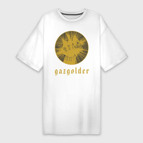 Платье-футболка хлопок с принтом Банда Gaza в Курске,  |  | gazgolder | баста | вася вакуленко | газгольдер | клубаре | ноггано | сансара