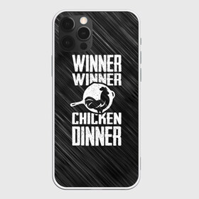 Чехол для iPhone 12 Pro Max с принтом Winner Winner Chicken Dinner в Курске, Силикон |  | Тематика изображения на принте: battle | battlegrounds | player | pubg | royale | unknowns | битва | игра | королевская | пабг | пубг