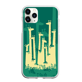 Чехол для iPhone 11 Pro матовый с принтом Жирафы в Курске, Силикон |  | africa | animals | fantasy | giraffes | long | neck | silhouette | spots | stencil | surrealism | аниме | африка | ветки | длинная | животные | жирафы | зелёный | картинка | крутой | листья | лучший | пятна | растения | рисунок | силуэт