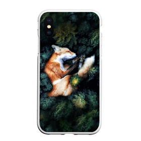 Чехол для iPhone XS Max матовый с принтом Лисичка в Лесу в Курске, Силикон | Область печати: задняя сторона чехла, без боковых панелей | core | cute | forest | fox | foxes | ginger | world | деревья | забавная | зелень | кино | лес | лис | лиса | лисица | лисицы | лисичка | лисички | лист | листва | лисы | милая | мира | рыжая | рыжие | сердце | смешная | фильм | фыр