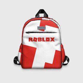 Детский рюкзак 3D с принтом ROBLOX Red в Курске, 100% полиэстер | лямки с регулируемой длиной, сверху петелька, чтобы рюкзак можно было повесить на вешалку. Основное отделение закрывается на молнию, как и внешний карман. Внутри дополнительный карман. По бокам два дополнительных кармашка | block | lego | logo | minecraft | online | oof | quest | roblocks | roblockx | roblox | studio | блок | блоки | голова | игра | игры | квест | лего | лицо | лого | логотип | майнкрафт | онлайн | роблокс | символ | студия
