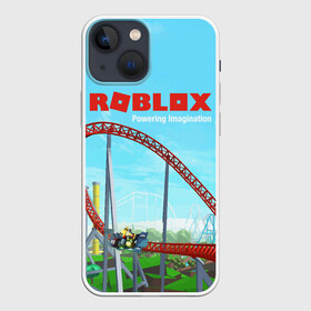 Чехол для iPhone 13 mini с принтом ROBLOX: Powering Imagination в Курске,  |  | Тематика изображения на принте: block | lego | logo | minecraft | online | oof | quest | roblocks | roblockx | roblox | studio | блок | блоки | голова | игра | игры | квест | лего | лицо | лого | логотип | майнкрафт | онлайн | роблокс | символ | студия