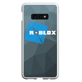 Чехол для Samsung S10E с принтом Roblox Studio в Курске, Силикон | Область печати: задняя сторона чехла, без боковых панелей | block | lego | logo | minecraft | online | oof | quest | roblocks | roblockx | roblox | studio | блок | блоки | голова | игра | игры | квест | лего | лицо | лого | логотип | майнкрафт | онлайн | роблокс | символ | студия