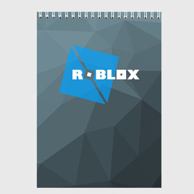 Скетчбук с принтом Roblox Studio в Курске, 100% бумага
 | 48 листов, плотность листов — 100 г/м2, плотность картонной обложки — 250 г/м2. Листы скреплены сверху удобной пружинной спиралью | block | lego | logo | minecraft | online | oof | quest | roblocks | roblockx | roblox | studio | блок | блоки | голова | игра | игры | квест | лего | лицо | лого | логотип | майнкрафт | онлайн | роблокс | символ | студия