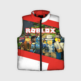 Детский жилет утепленный 3D с принтом ROBLOX в Курске,  |  | lego | logo | meme | memes | minecraft | oof | quest | roblocks | roblockx | roblox | studio | блок | блоки | голова | игра | игры | квест | лего | лицо | лого | логотип | майнкрафт | мем | мемы | онлайн | роблокс | студия