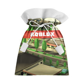Подарочный 3D мешок с принтом ROBLOX City в Курске, 100% полиэстер | Размер: 29*39 см | lego | logo | meme | memes | minecraft | oof | quest | roblocks | roblockx | roblox | studio | блок | блоки | голова | игра | игры | квест | лего | лицо | лого | логотип | майнкрафт | мем | мемы | онлайн | роблокс | студия
