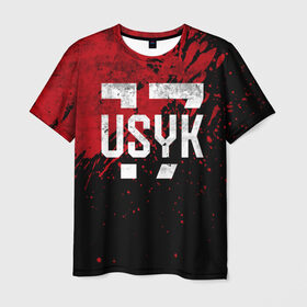 Мужская футболка 3D с принтом USYK 17 Blood в Курске, 100% полиэфир | прямой крой, круглый вырез горловины, длина до линии бедер | bellew | box | boxing | fight | mma | tony | ufc | ukraine | usyk | weight | белью | боец | бой | бокс | боксер | боксеры | вес | лого | логотип | мира | тони | тяжеловес | тяжелый | украина | украинец | усик | чемпион