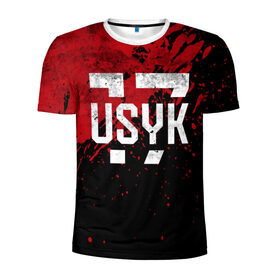 Мужская футболка 3D спортивная с принтом USYK 17 Blood в Курске, 100% полиэстер с улучшенными характеристиками | приталенный силуэт, круглая горловина, широкие плечи, сужается к линии бедра | bellew | box | boxing | fight | mma | tony | ufc | ukraine | usyk | weight | белью | боец | бой | бокс | боксер | боксеры | вес | лого | логотип | мира | тони | тяжеловес | тяжелый | украина | украинец | усик | чемпион