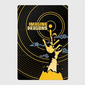 Магнитный плакат 2Х3 с принтом Imagine Dragons в Курске, Полимерный материал с магнитным слоем | 6 деталей размером 9*9 см | imagine dragons | imagine dragons origins | имэджн драгонз | рок
