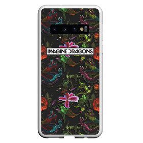 Чехол для Samsung Galaxy S10 с принтом Imagine Dragons Ink в Курске, Силикон | Область печати: задняя сторона чехла, без боковых панелей | imagine dragons | imagine dragons origins | имэджн драгонз | рок